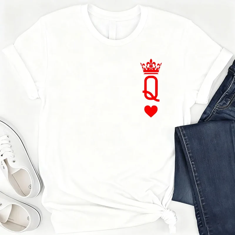 King Und Queen T Shirt Günstig