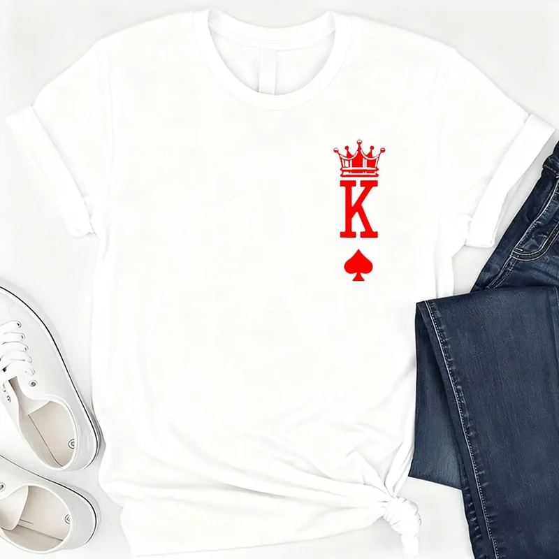 King Und Queen T Shirt Günstig