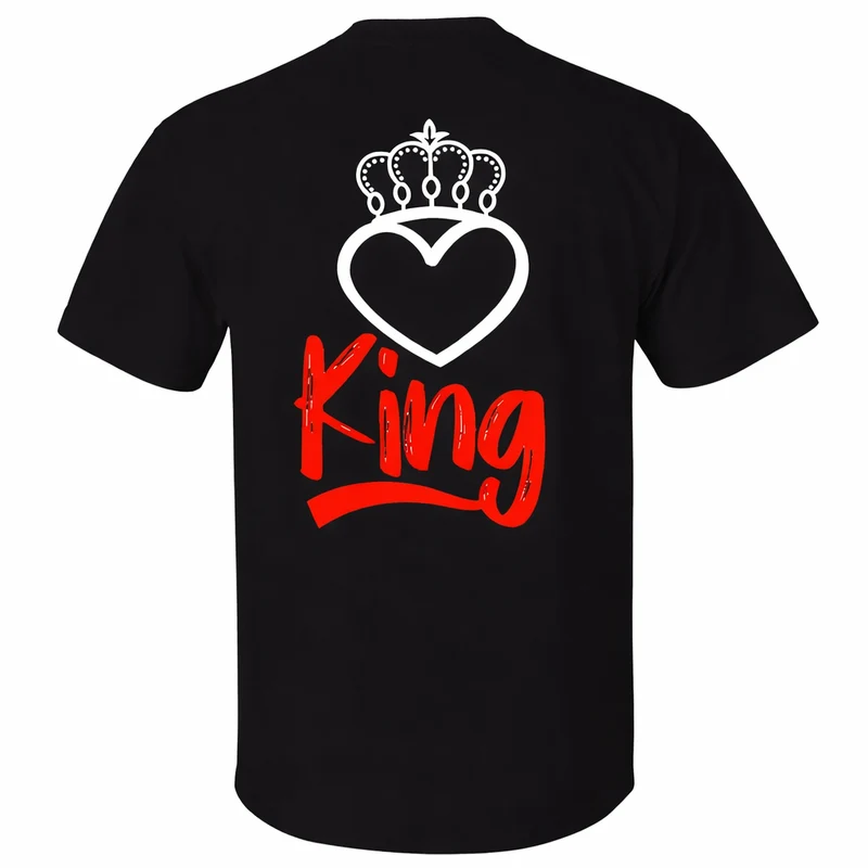 Pärchen T Shirt King Queen
