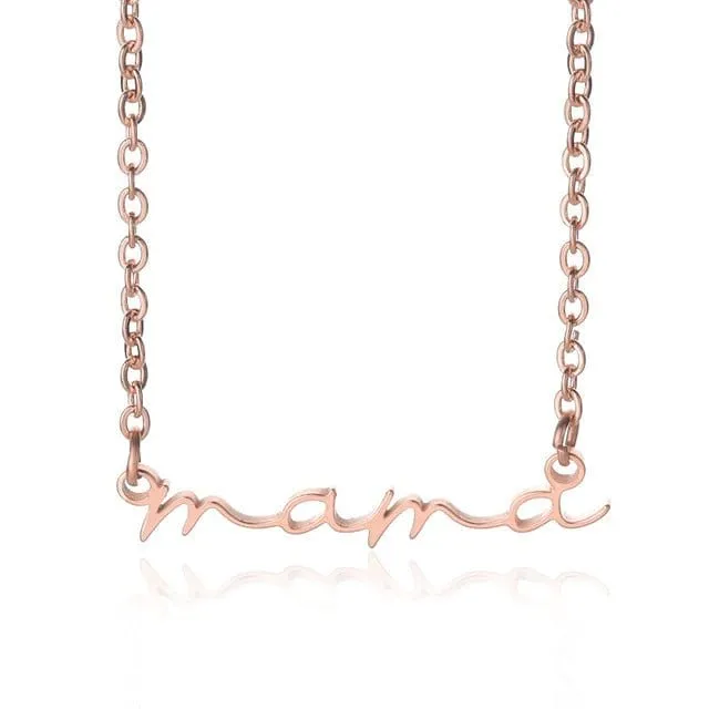kette Brief Mama