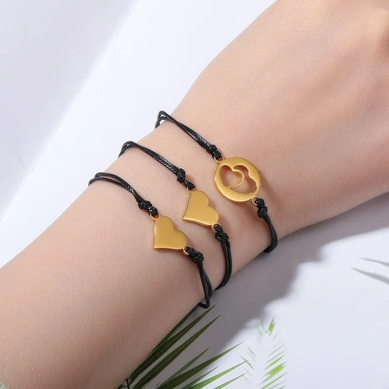 Set 3 Mutter Tochter Armbänder