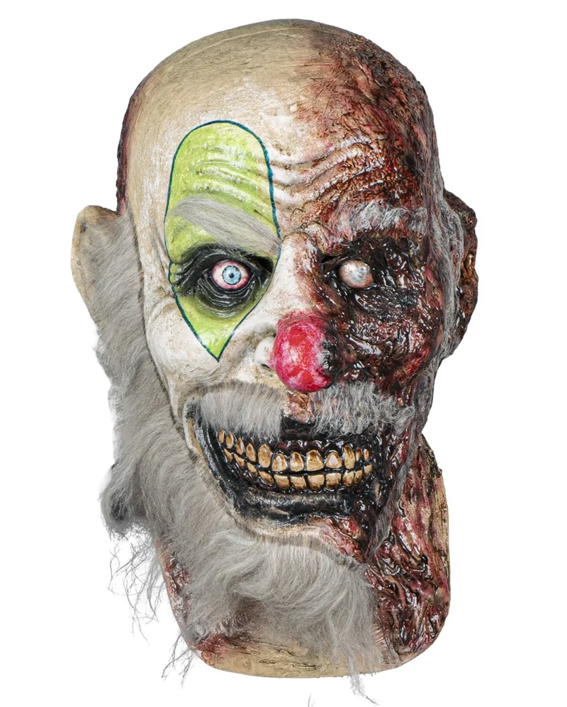 Fiery Napalm Horror-Clown Maske
