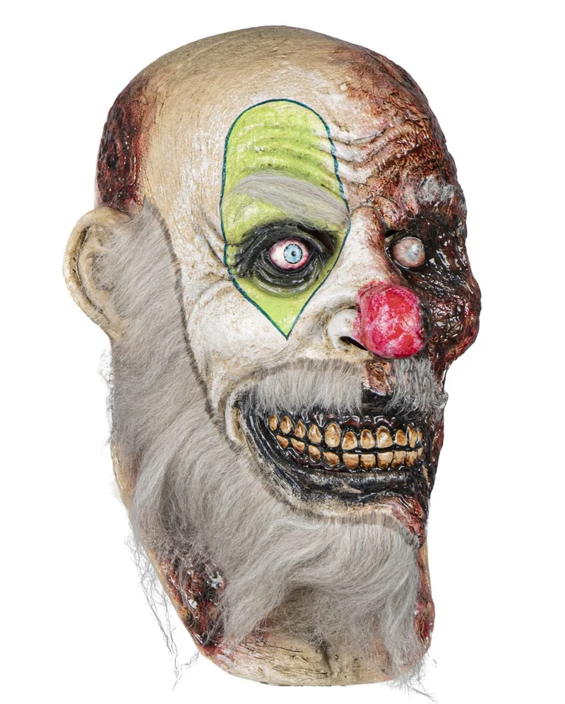 Fiery Napalm Horror-Clown Maske