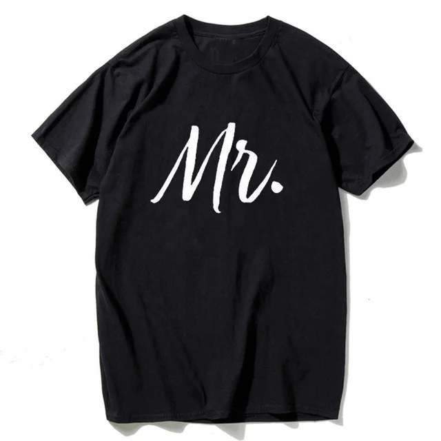Couple T Shirt Mr Mrs