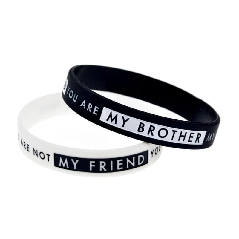 You Are My Brother Armband (Silikon)