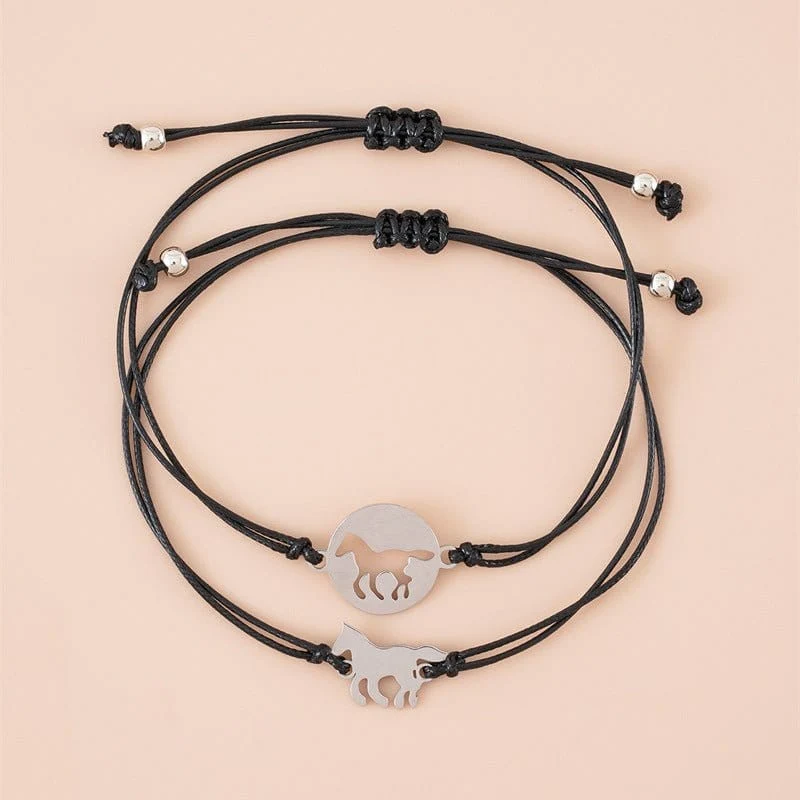 Mutter Und Tochter Armband Pferd