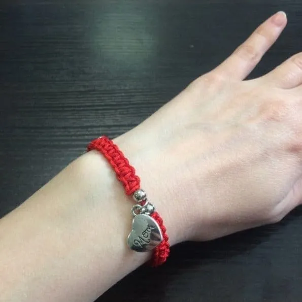 Mutter Kordelarmband