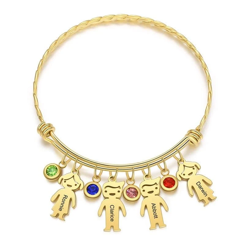 Personalisiertes Armband Familie