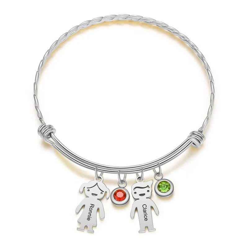 Personalisiertes Armband Familie