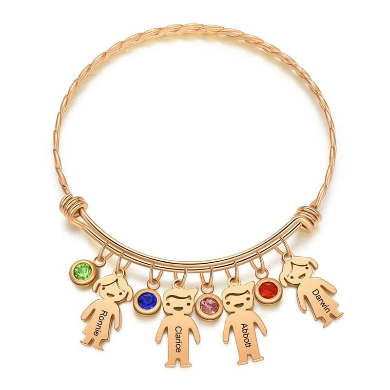 Personalisiertes Armband Familie