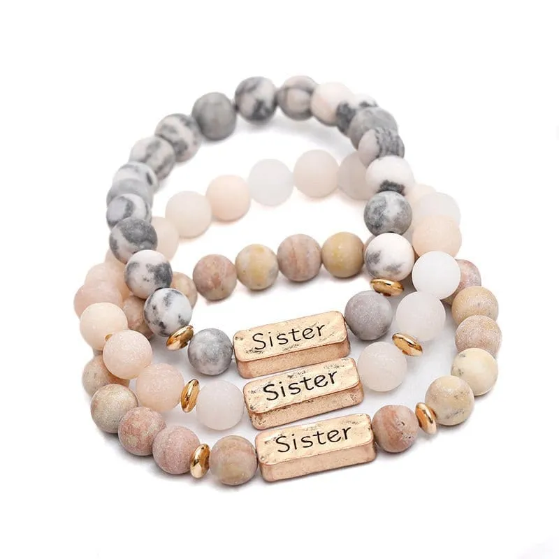 Sister Brother Armband (Nach Wahl)
