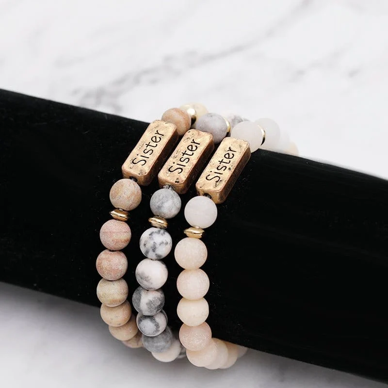 Sister Brother Armband (Nach Wahl)