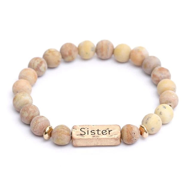 Sister Brother Armband (Nach Wahl)