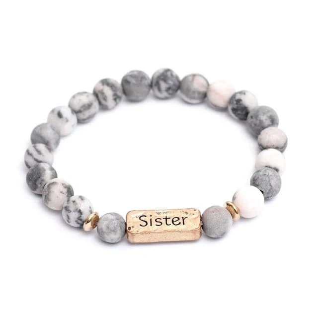 Sister Brother Armband (Nach Wahl)