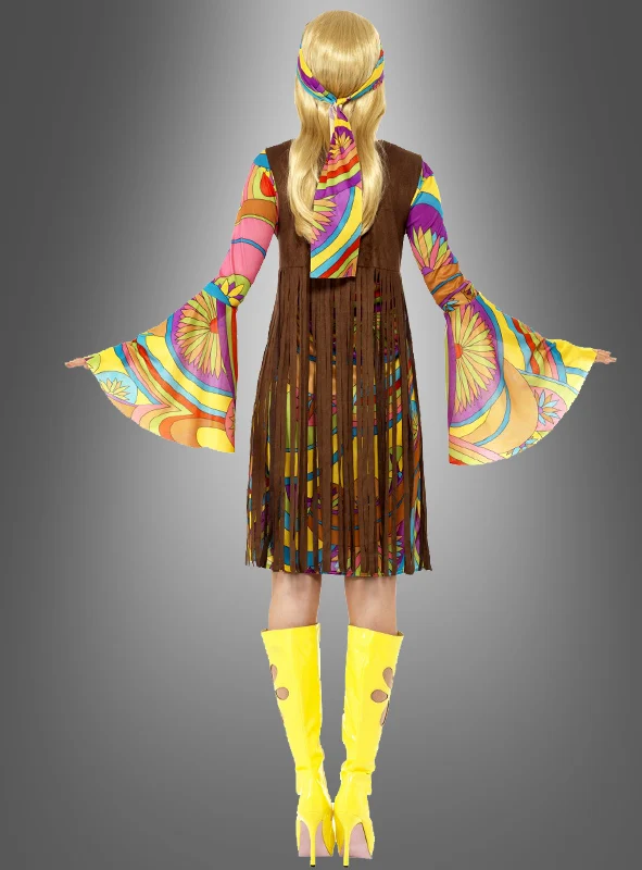 Hippiekostüm Sunny für Damen