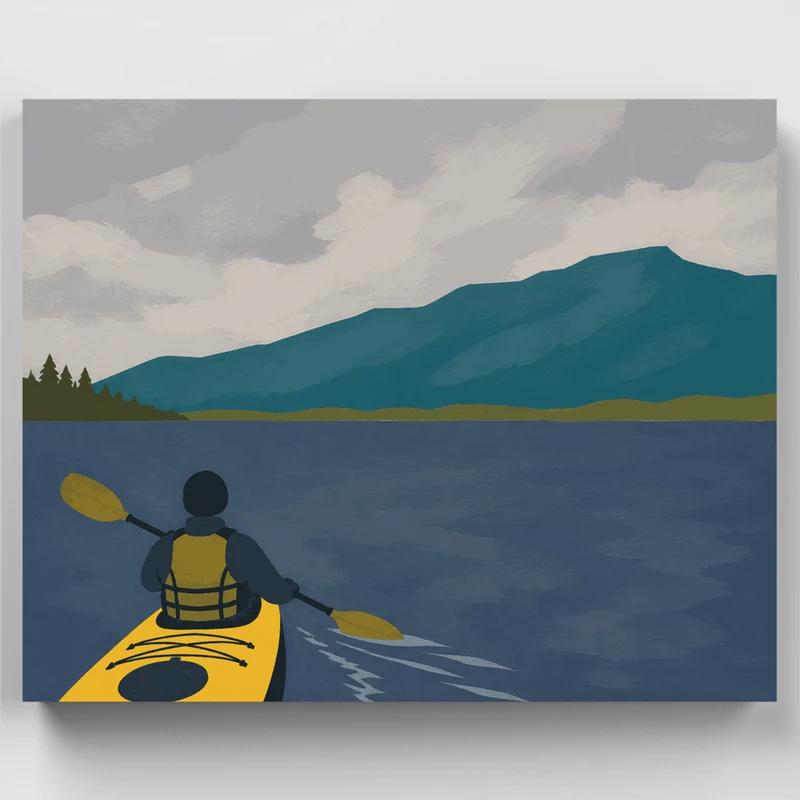 Coniston Water Crossing - Paint by Numbers Kit