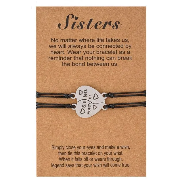 Sister For Life Armband