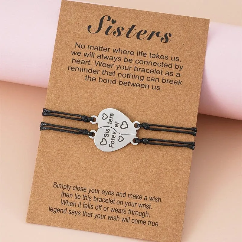 Sister For Life Armband