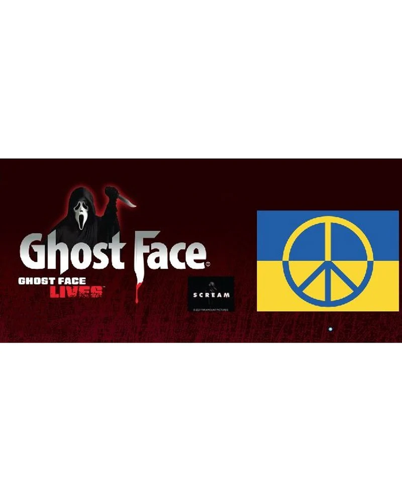 Ghost Face Stop the War Maske