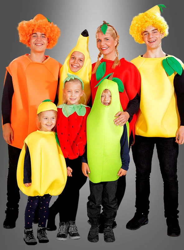 Zitrone Früchtekostüm für Kinder
