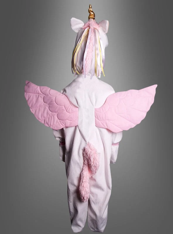 Zauberhaftes Plüsch Einhorn Kostüm deluxe