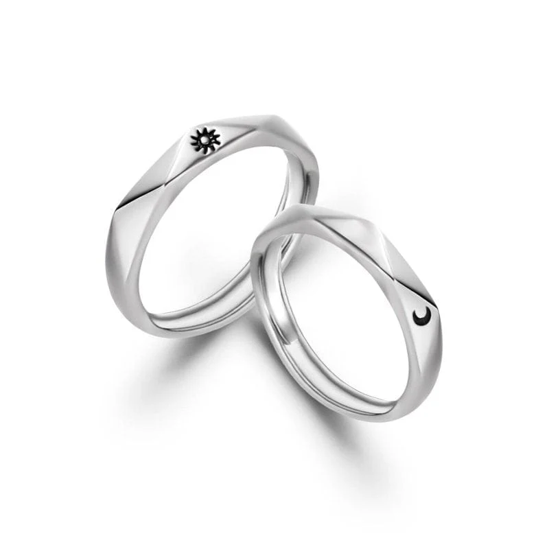 Duo-Ring Sonne Mond