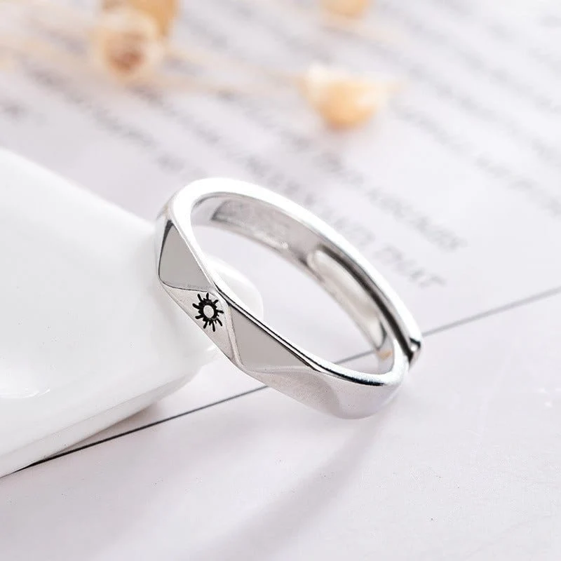 Duo-Ring Sonne Mond