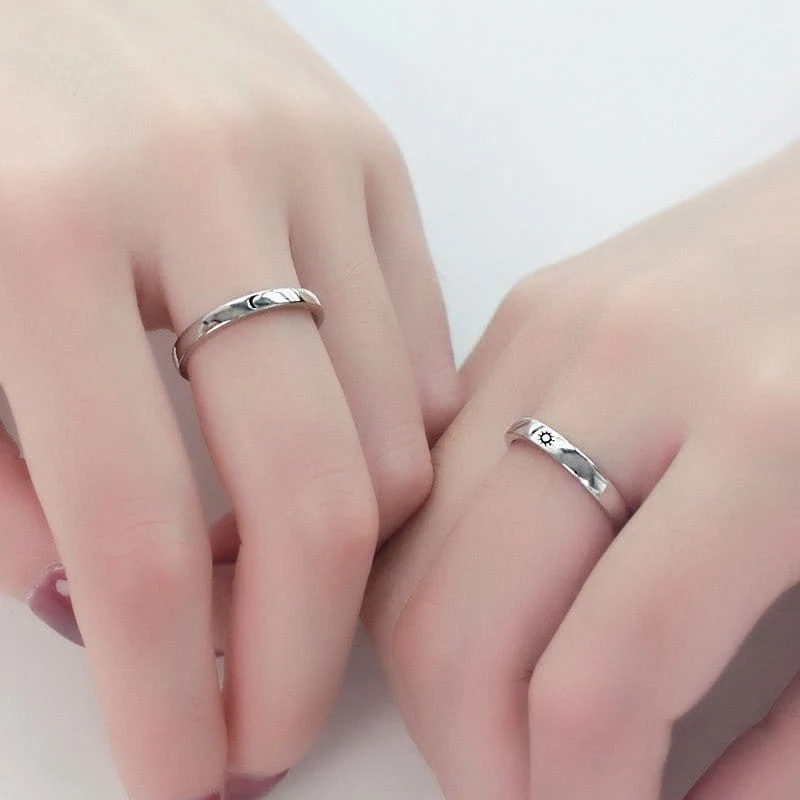 Duo-Ring Sonne Mond