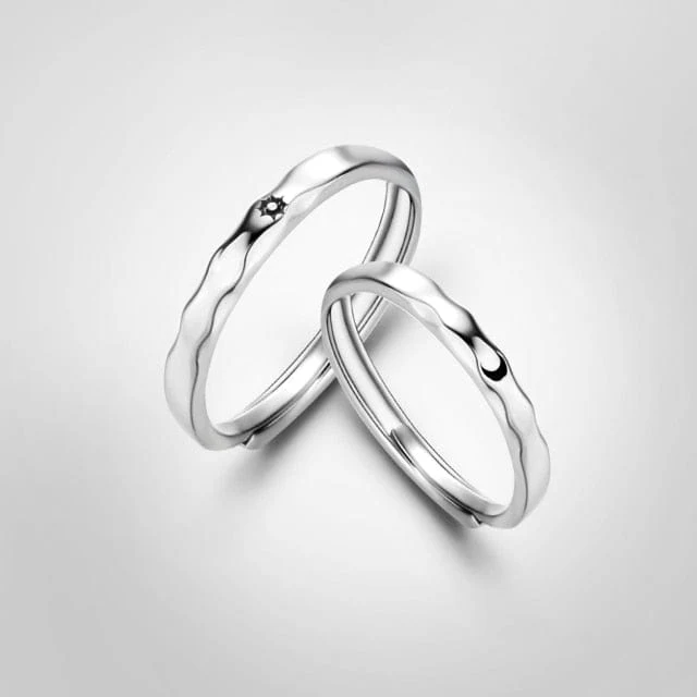 Duo-Ring Sonne Mond