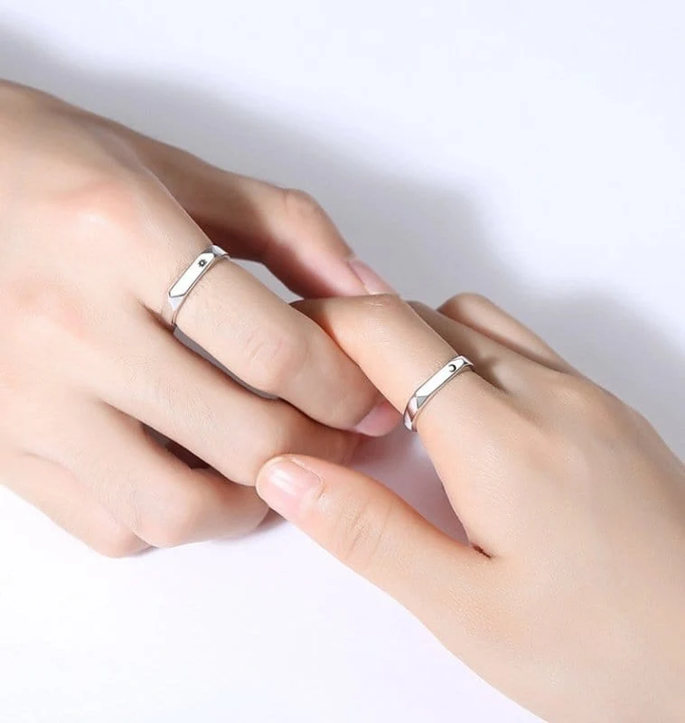 Duo-Ring Sonne Mond