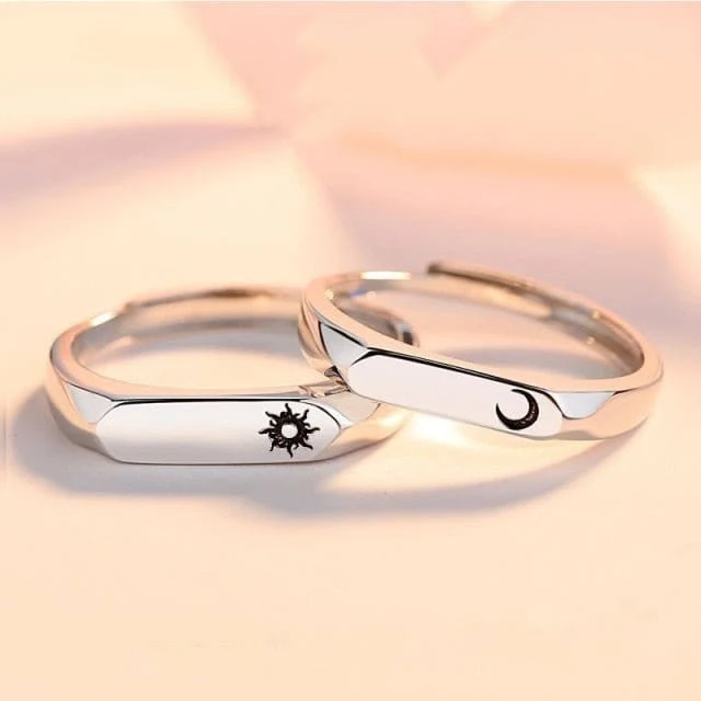 Duo-Ring Sonne Mond