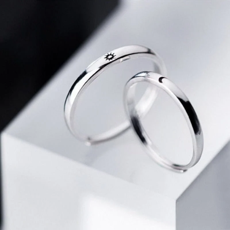 Duo-Ring Sonne Mond
