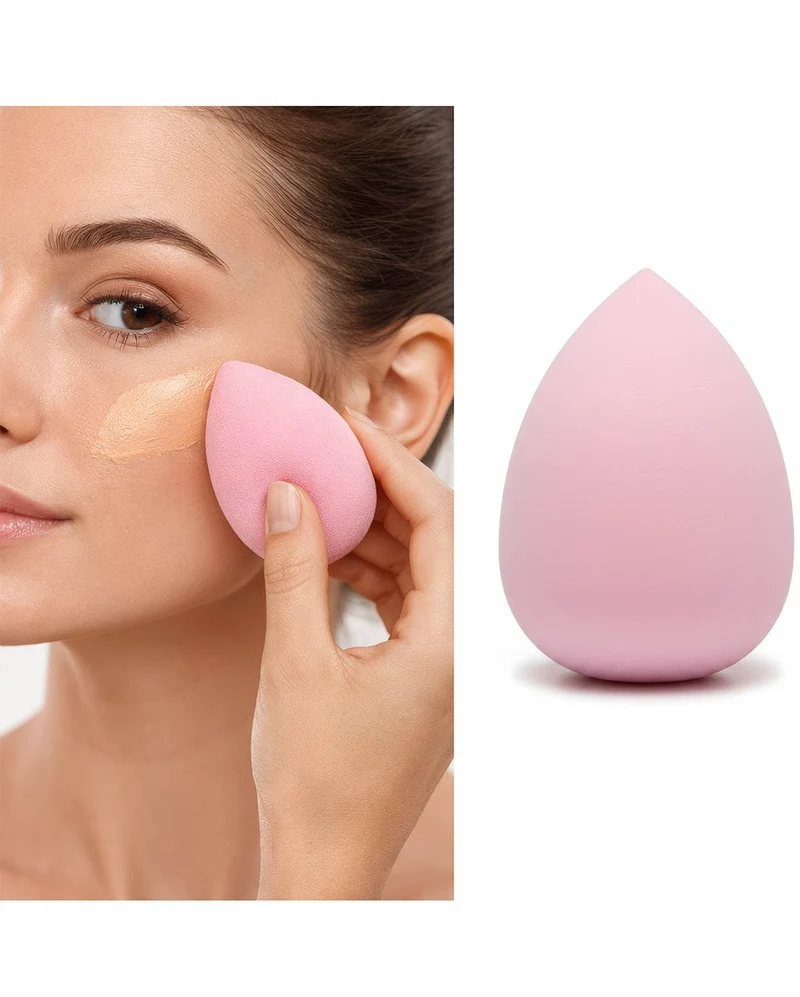 Eiförmiger Make-up-Schwamm