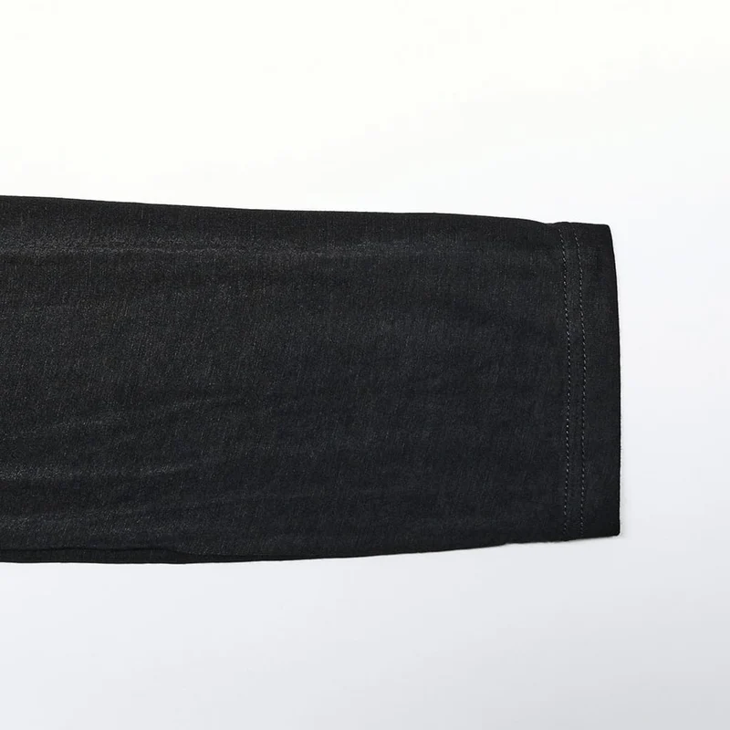 Punk Halo bedruckte Herren-Sagging-Hose, schwarz-grün