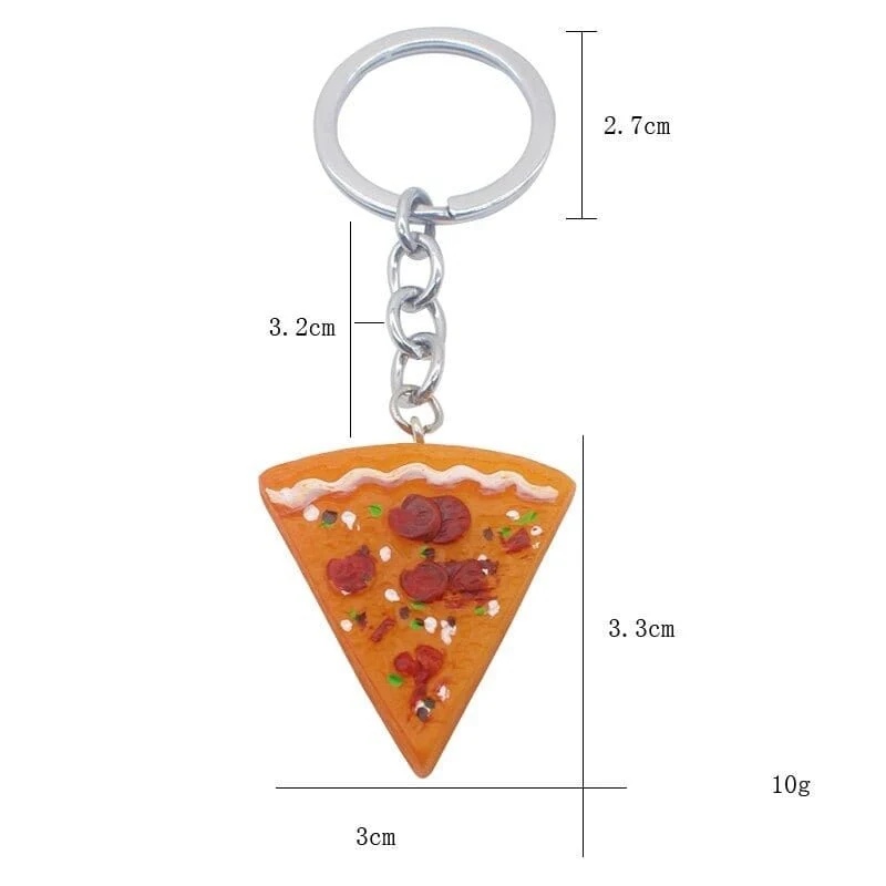 Schlüsselanhänger für 7 (Pizza)