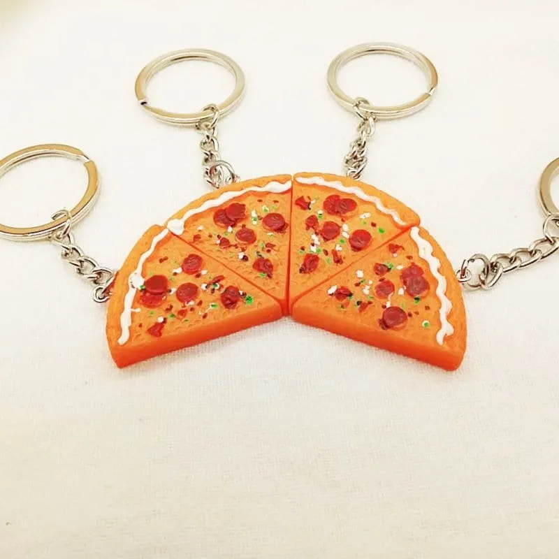 Schlüsselanhänger für 7 (Pizza)