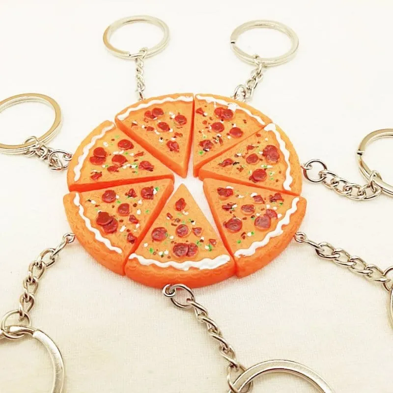 Schlüsselanhänger für 7 (Pizza)