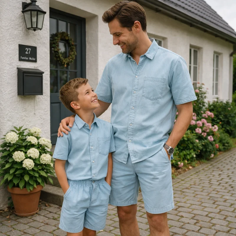 Dad And Son Matching Outfits Swag