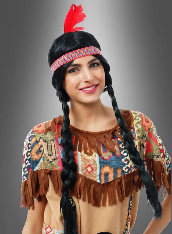 Indianerperücke für Erwachsene