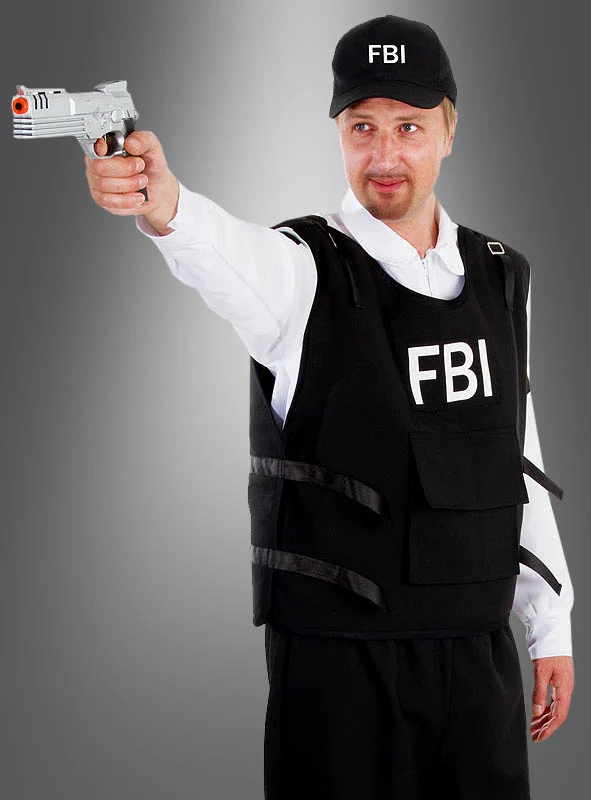 FBI Kostüm Herren Komplettkostüm