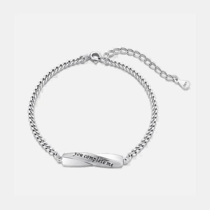 Bracelet En Commun Argent