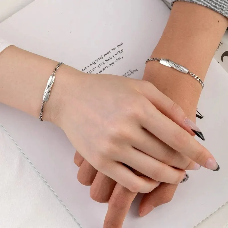 Bracelet En Commun Argent