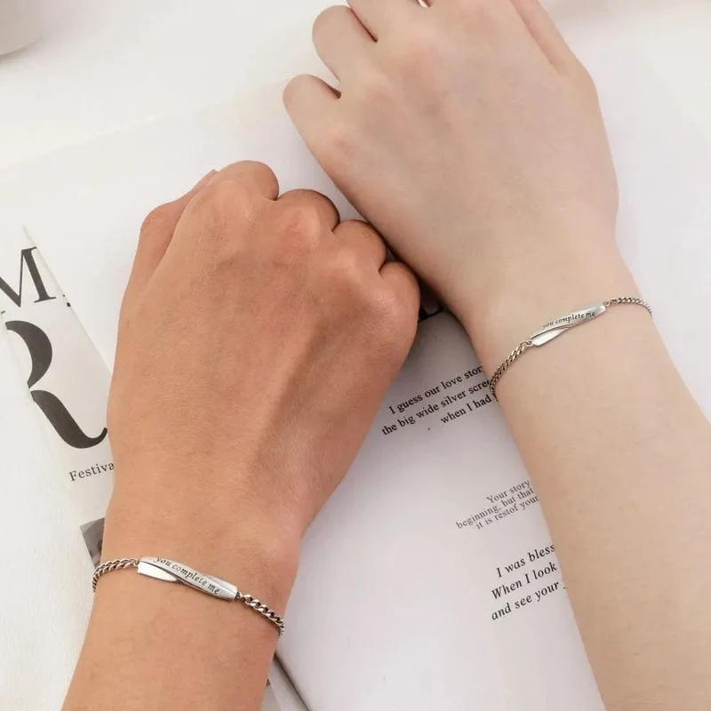 Bracelet En Commun Argent