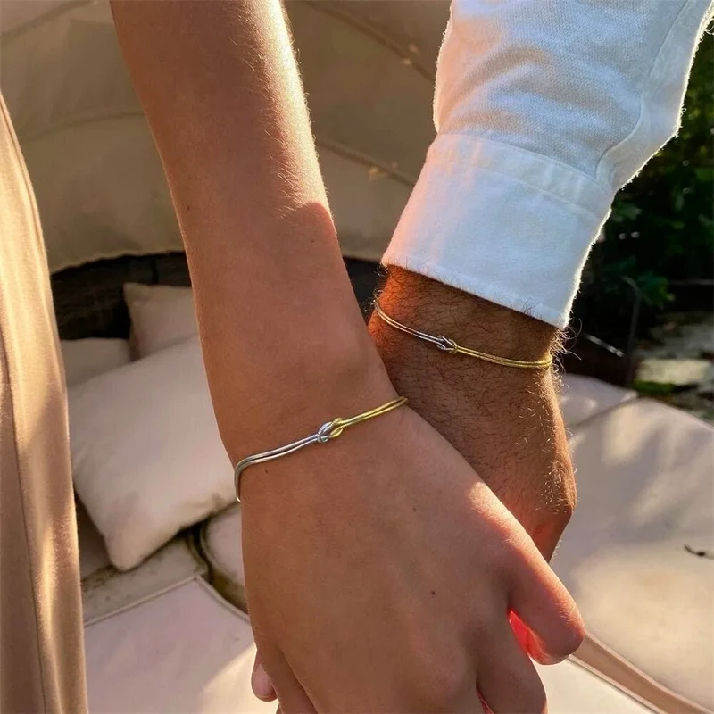 Bracelet En Commun Acier Inoxydable