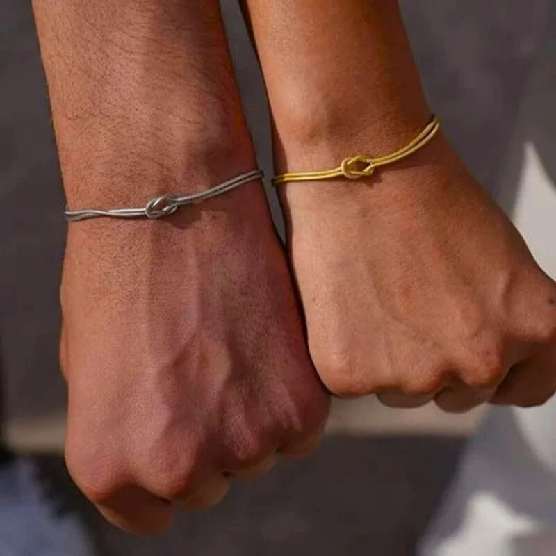 Bracelet En Commun Acier Inoxydable