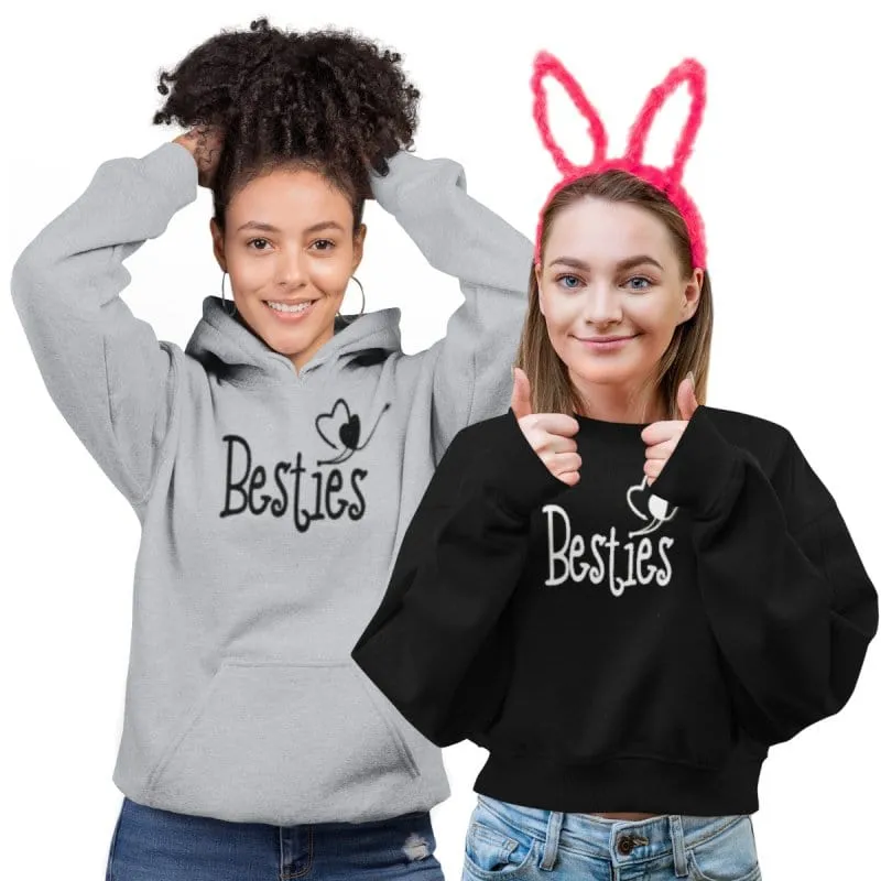 Sweatshirt Besties Herz