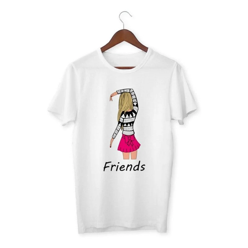 T-Shirt Beste Freundin Farbe