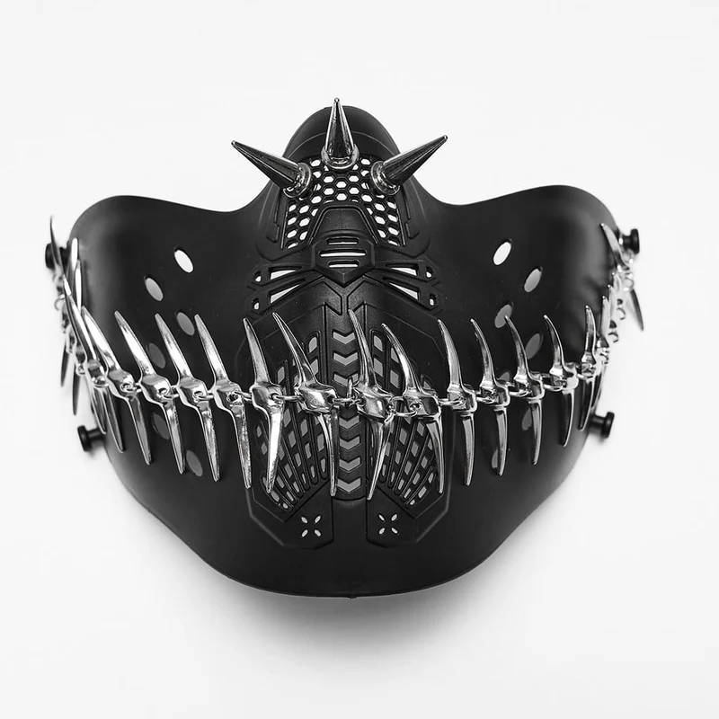 Unisex Punk Stachel-Kiefermaske