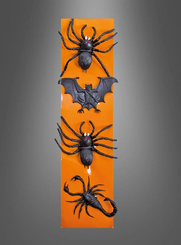 Gummitiere Fledermaus und Spinne