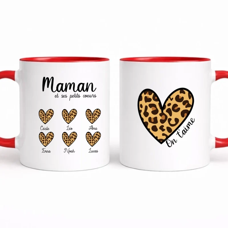 Mug maman et ses coeurs